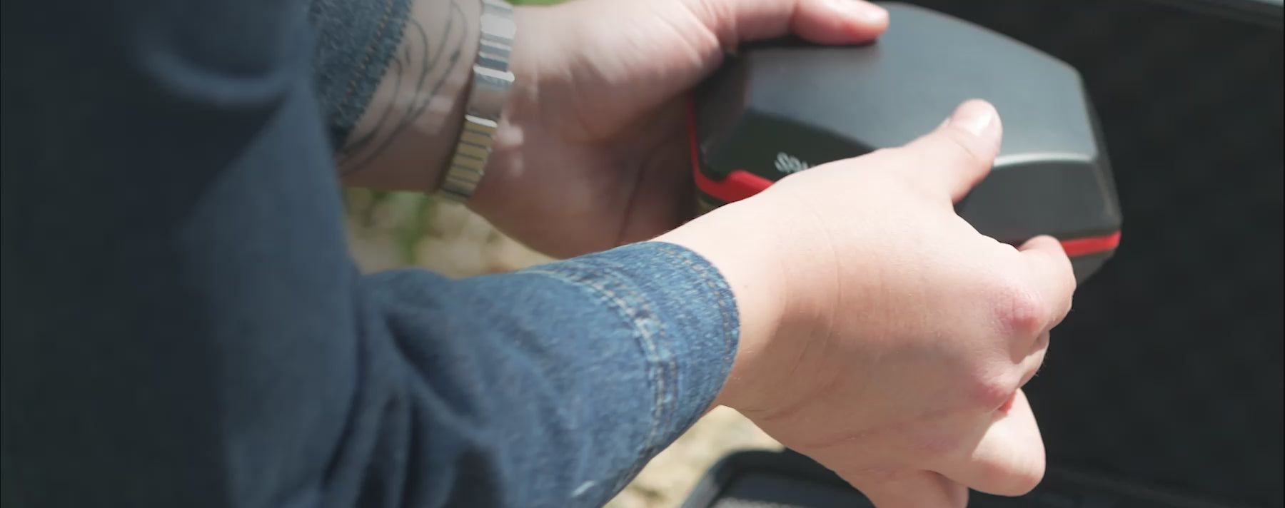 Load video: A looping video showing SparkPNT products out in the field.